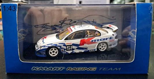 1/43 AUTOart Holden racing Car VX 2001 KMART G. Murphy #51 Signed