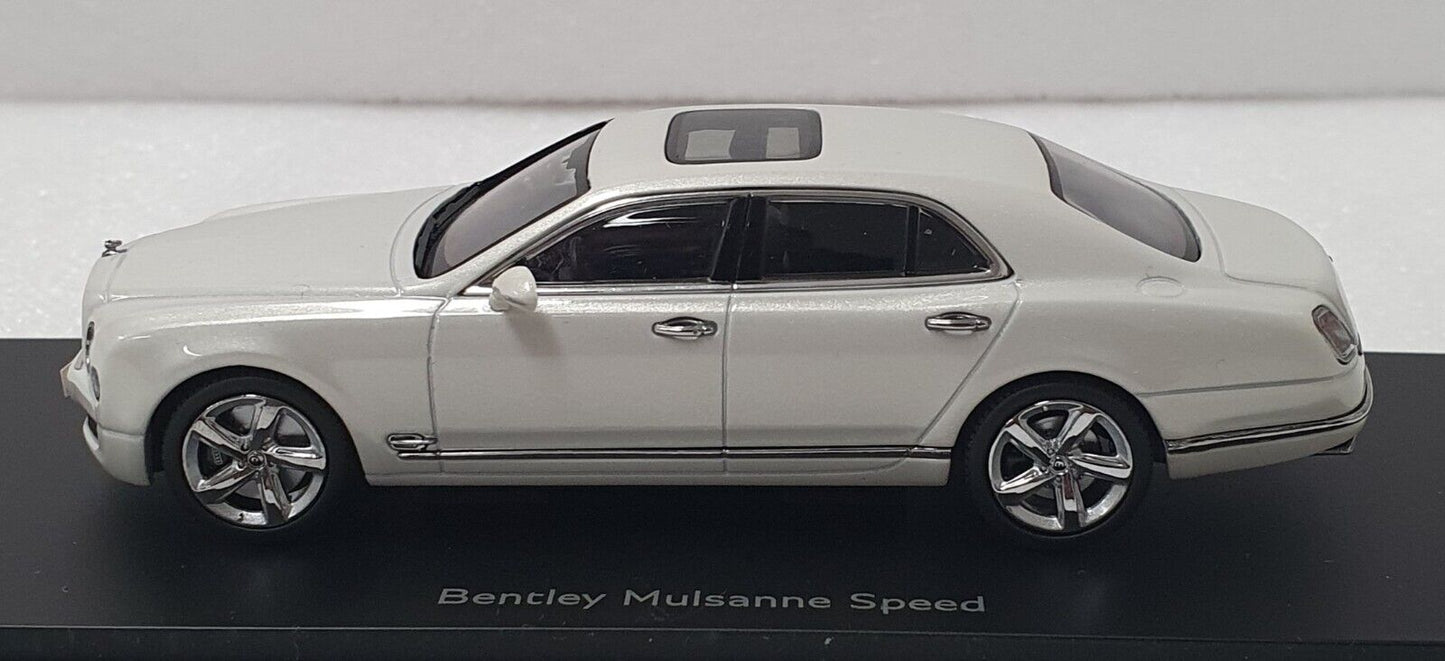 1/43 Kyosho Bentley Mulsanne Speed White