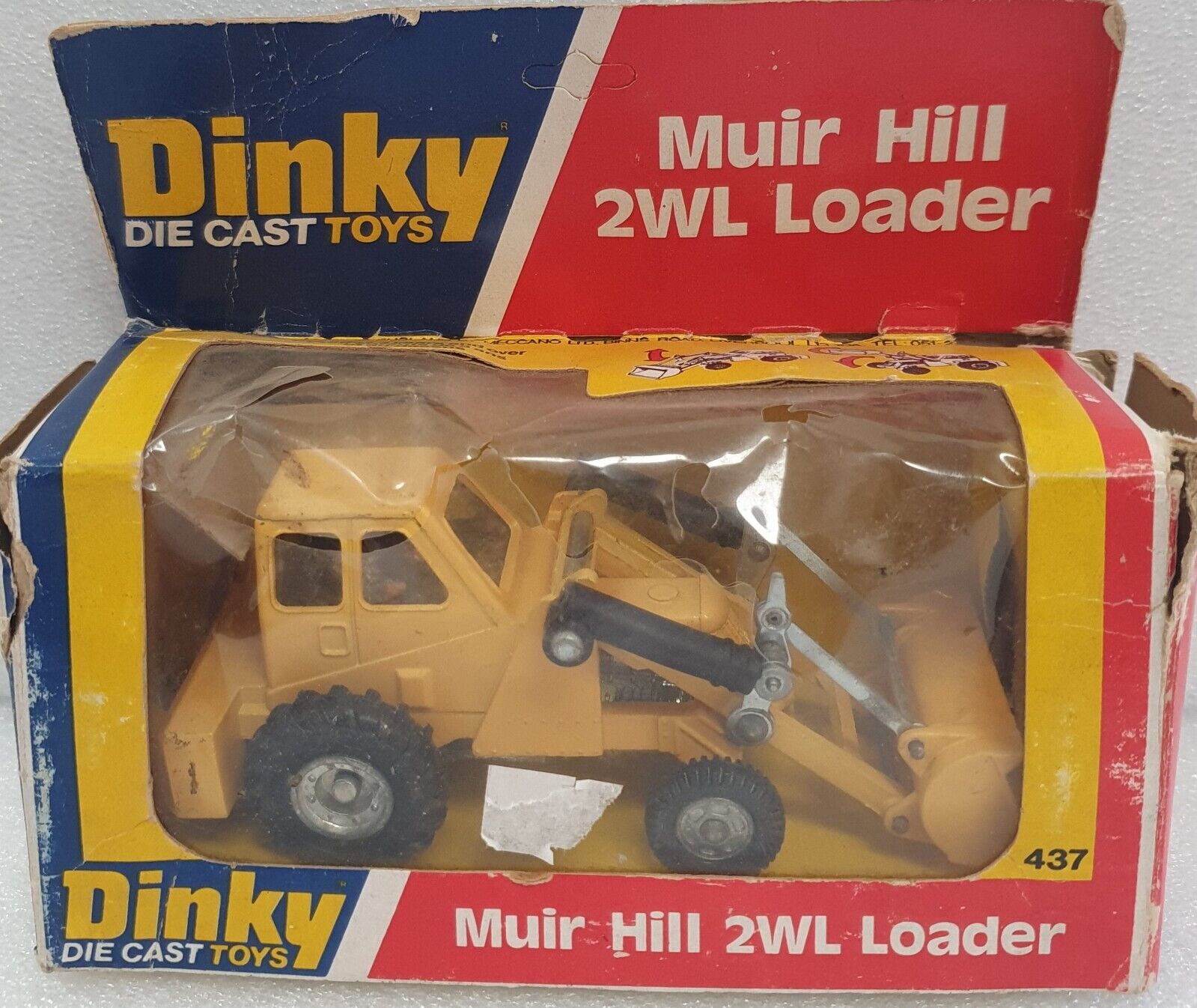 Dinky vintage Muir Hill 2WL loader