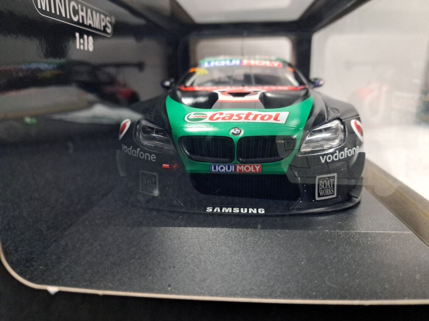 1/18 BMW M6 GT3 12H 2017 BMW MOTORSPORT MINICHAMPS