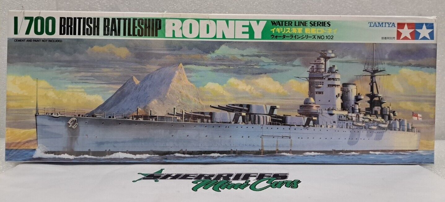 1/700 British Battleship RODNEY Water Line Series TAMIYA