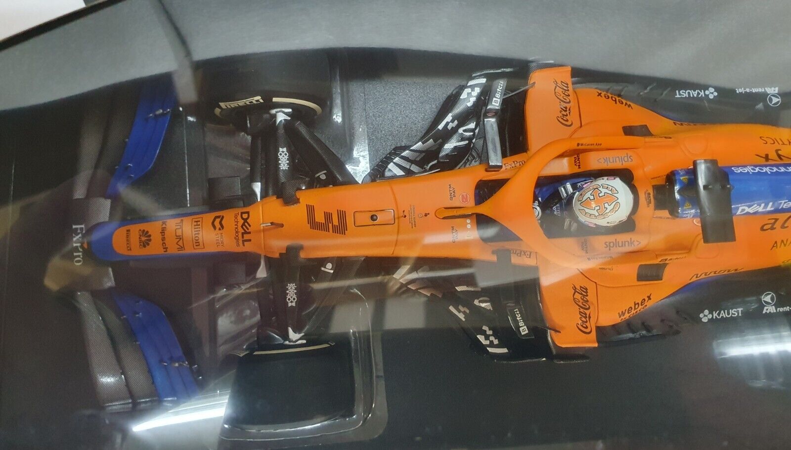 1/18 Minichamps 2021 McLaren MCL35M Ricciardo Italian GP Winner 🥇 Monza