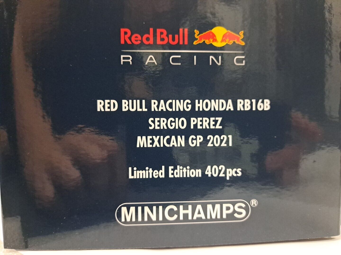 1/18 MINICHAMPS Red Bull RB16B Sergio Perez Mexican GP 2021