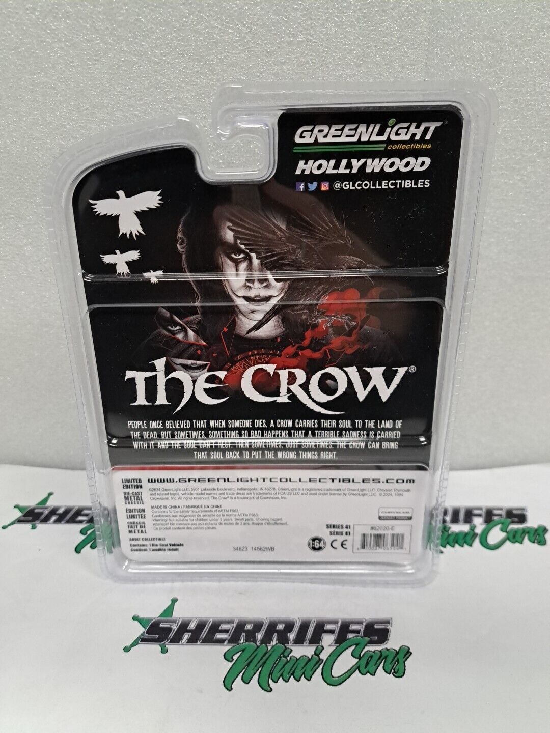 1/64 Greenlight CHASE 1984 Plymouth Gran Fury THE CROW