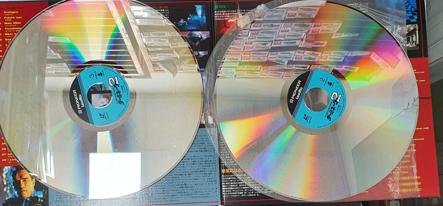 Terminator 2 Judgement Day laser disc