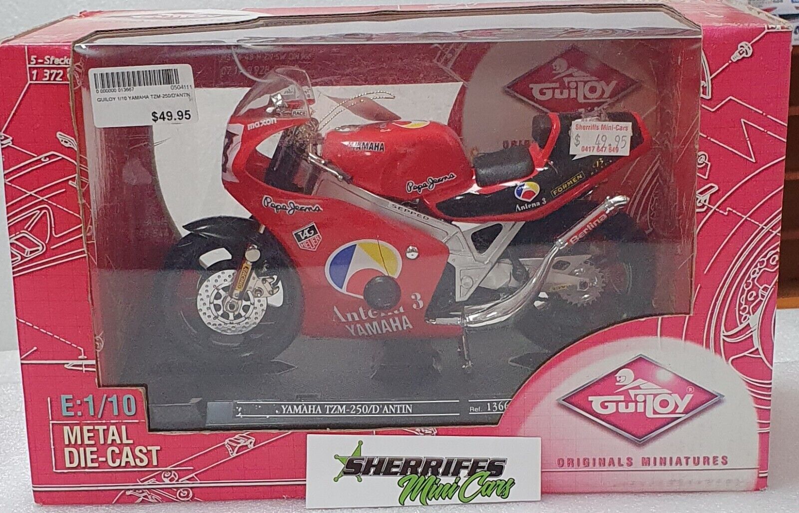 Guiloy 1/10 Yamaha TZM-250/D'ANTIN