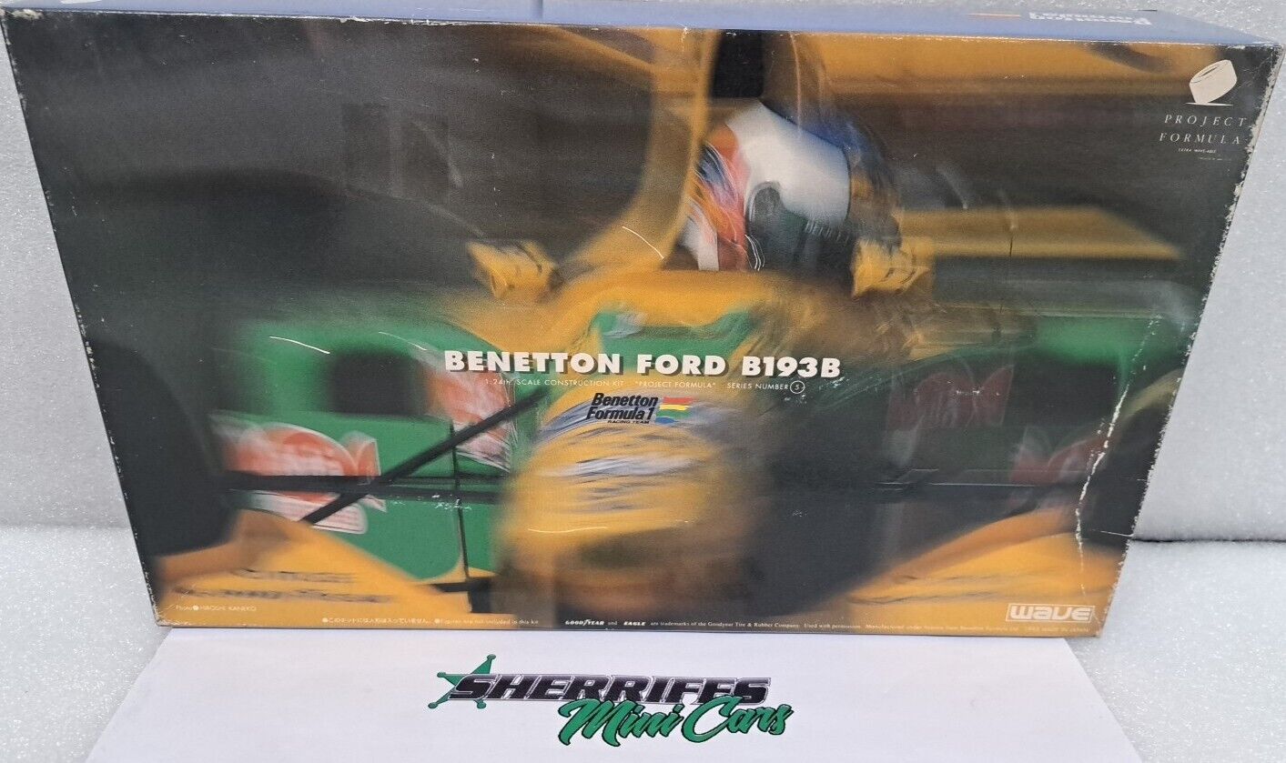 1/24 Benetton Ford B193B 1993 Schumacher F1 WAVE F-45 Model Kit SMC