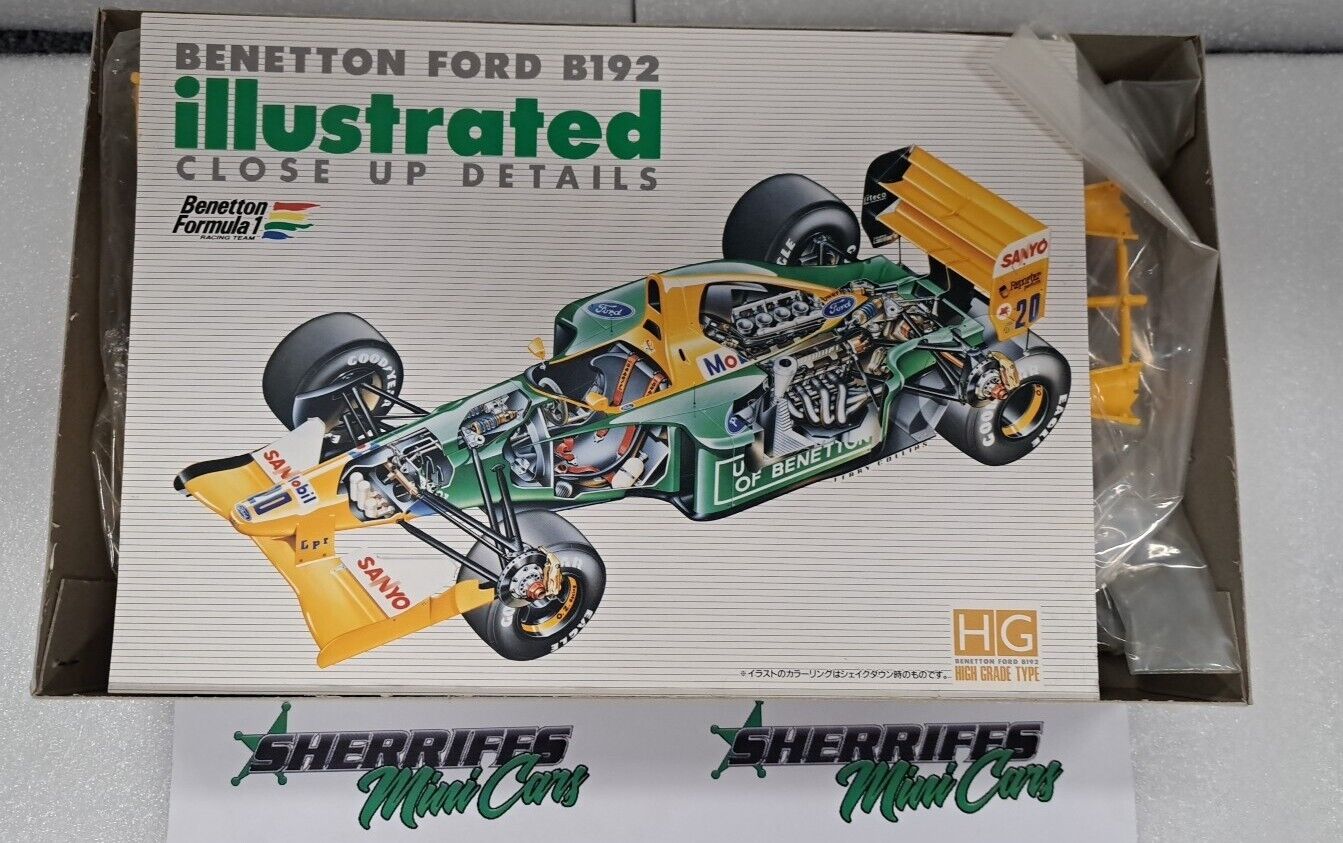 1/24 B192 Benetton Ford HIGH GRADE F1-40 Model Kit SMC