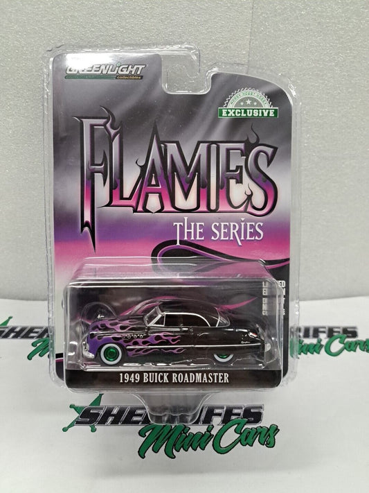 1/74 Greenlight 1949 Buick Roadmaster CHASE flames The Series