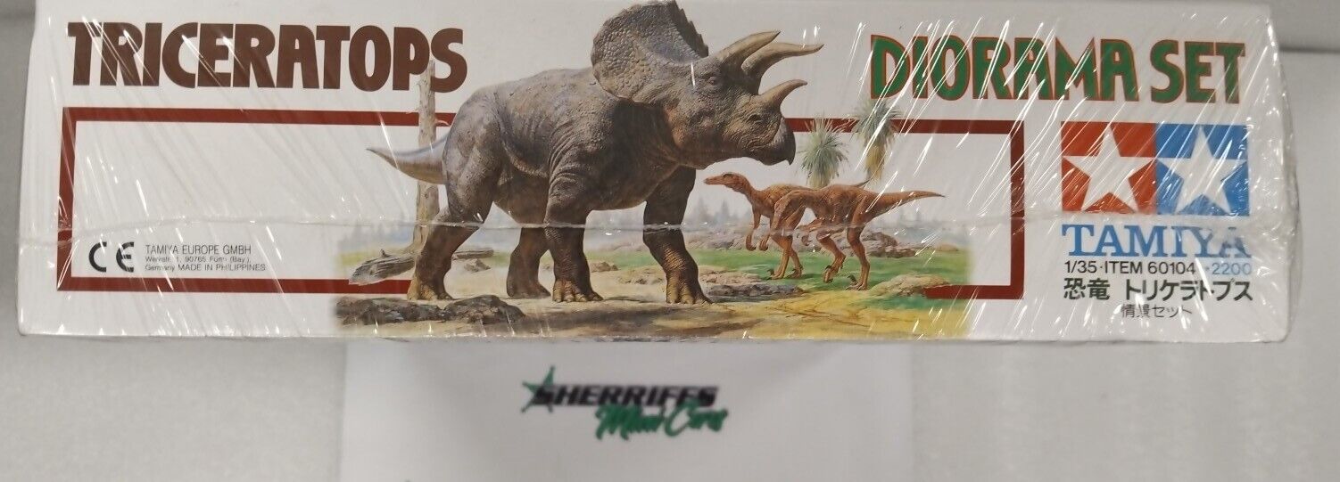 1/35 Triceratops Diorama Set TAMIYA  60104 Model Kit SMC