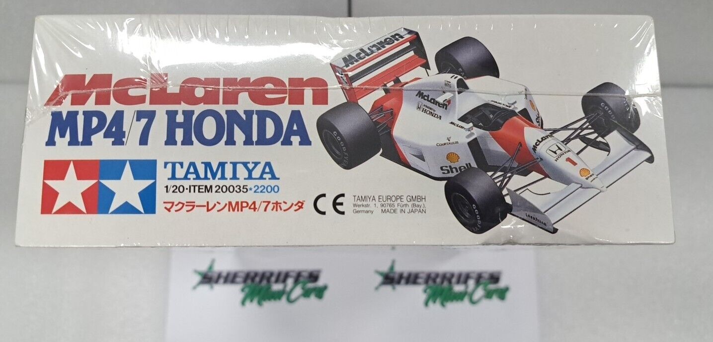 1/20 McLaren Honda MP4/7 1992 Senna TAMIYA 20035 Model Kit SMC