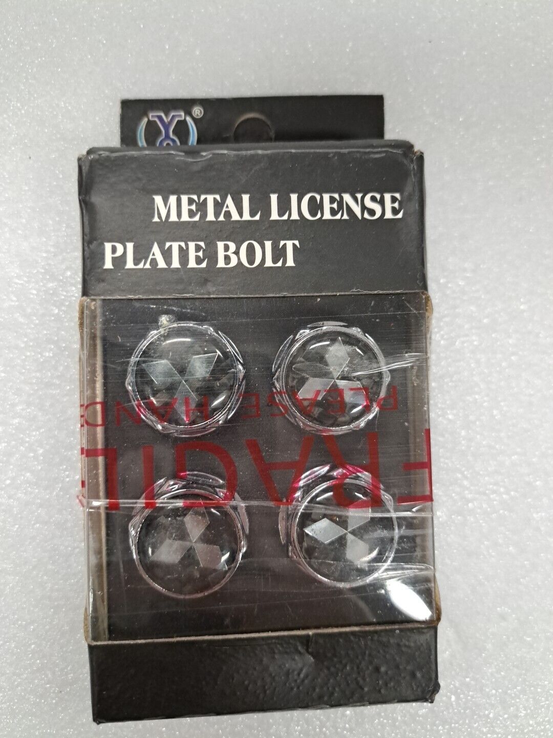 Mitsubishi Metal License Plate Bolt