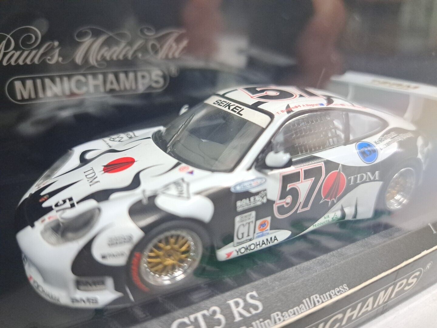 1/43 MINICHAMPS Porsche 911 GT3 R Daytona 24hrs 2001 400 016957