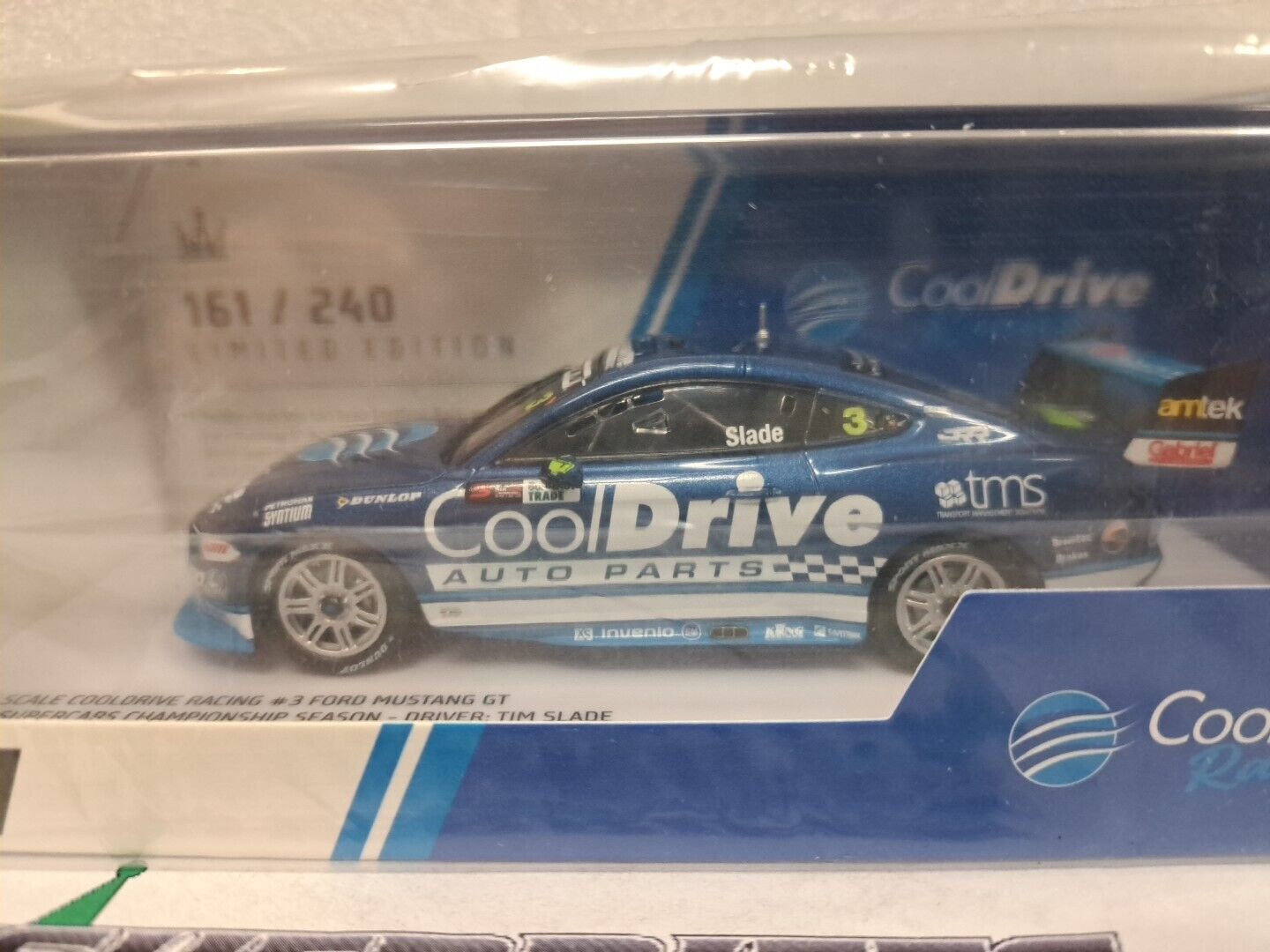 1/43 COOLDRIVE #3 MUSTANG GT 2022 Championship Season SLADE