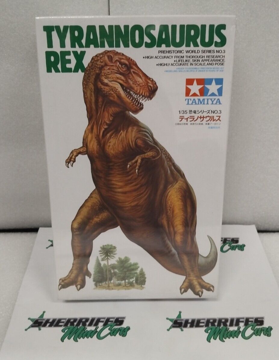 1/35 Tyrannosaurus Rex Tamiya 60203 Model Kit SMC