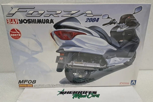 1/12 Aoshima 2004 Yoshimura Honda Forza Scooter Model Kit New #009925