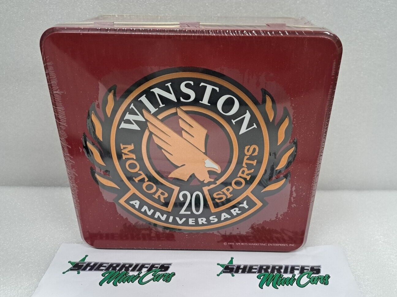 Winston Motor Sports 20th Anniversary Souvenir Set Tin SMC