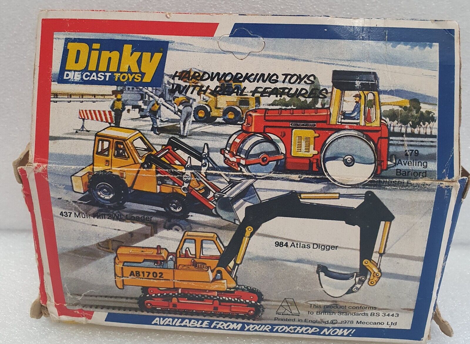 Dinky vintage Muir Hill 2WL loader