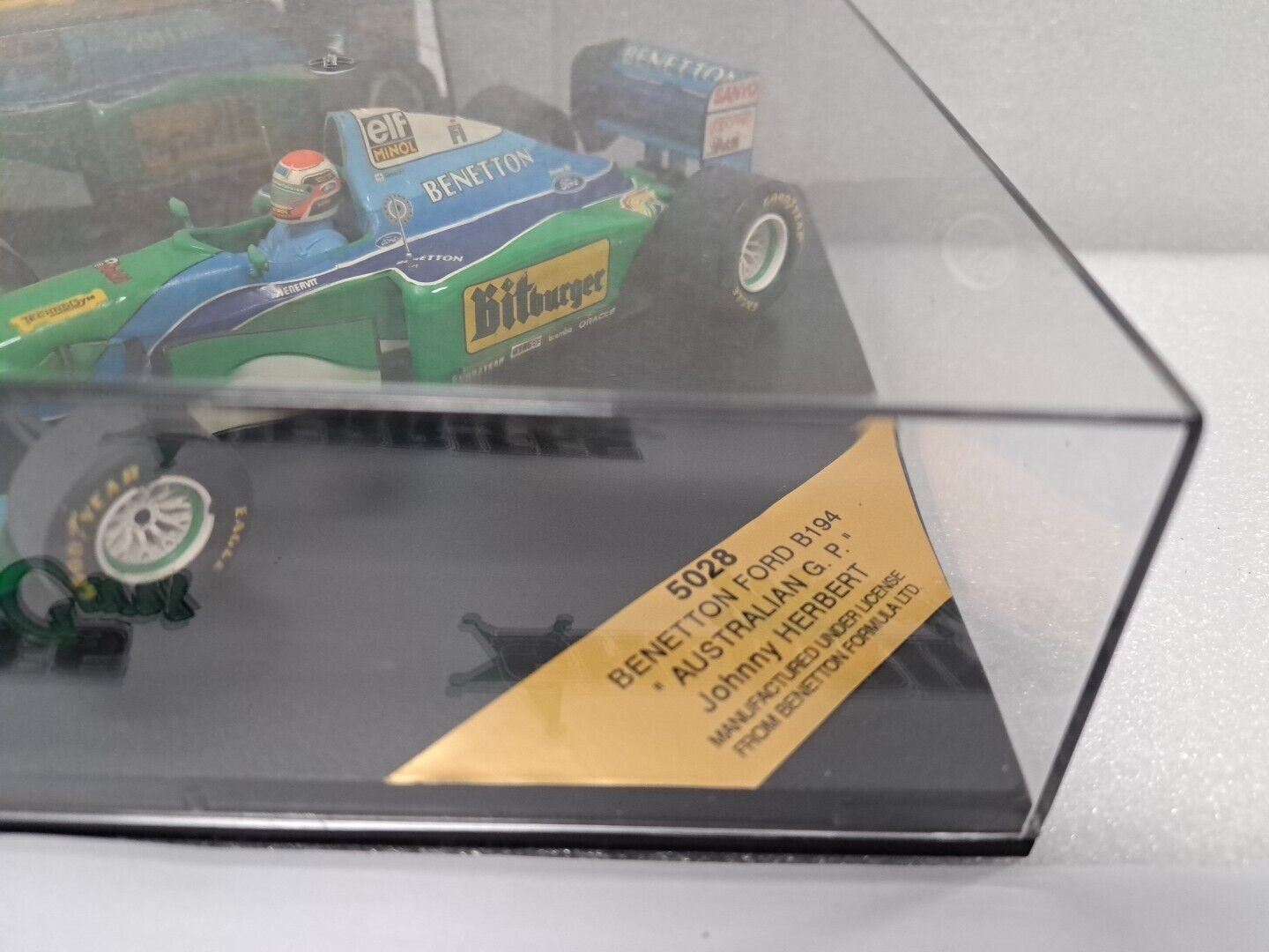 1/24 Onyx Benetton B194 HERBERT 1994 Australian GP SMC