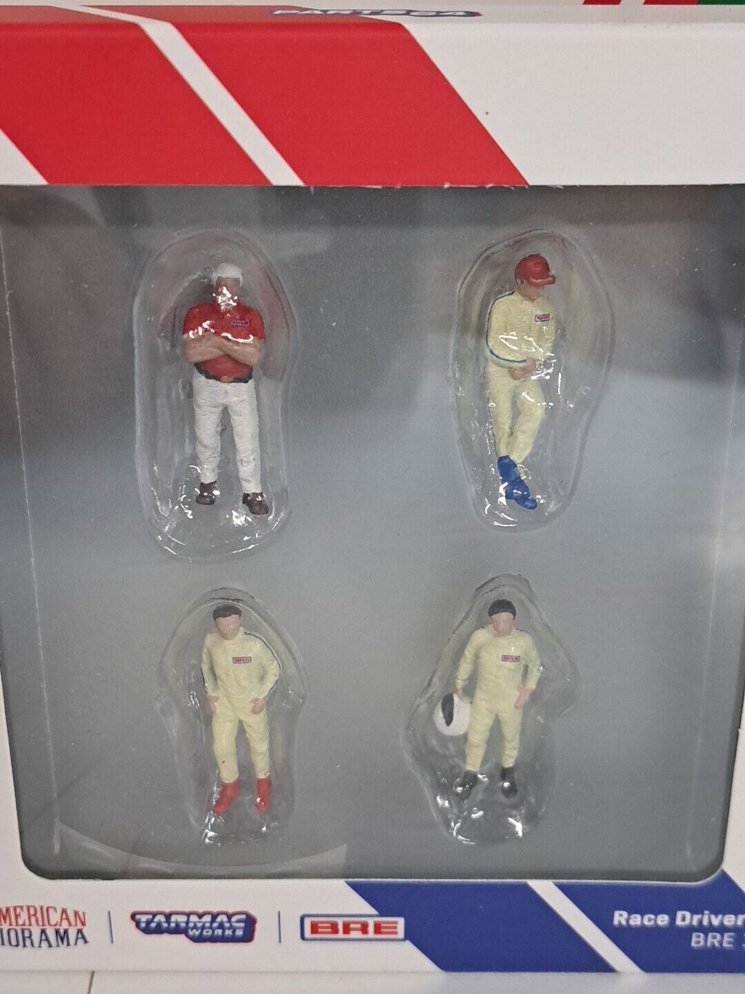 1/64 Tarmac Works American Diorama Figures BRE Race Drivers Pack