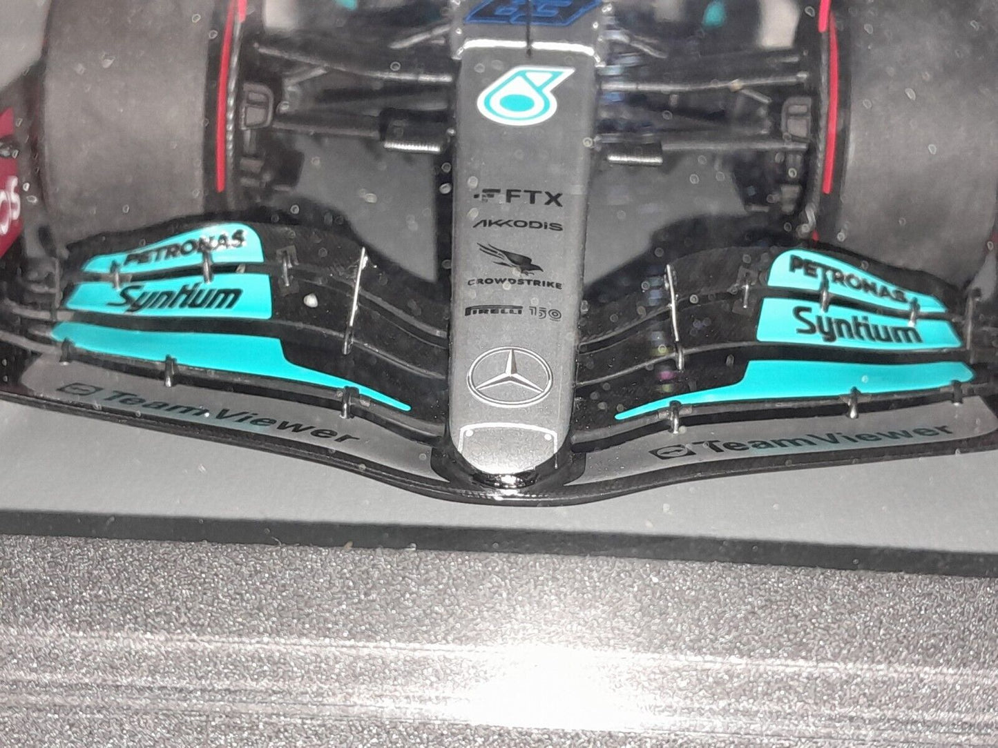 🏁1:18 Spark Mercedes F1 Team W13 #63 G. RUSSELL 2022 4th Bahrain GP🏁