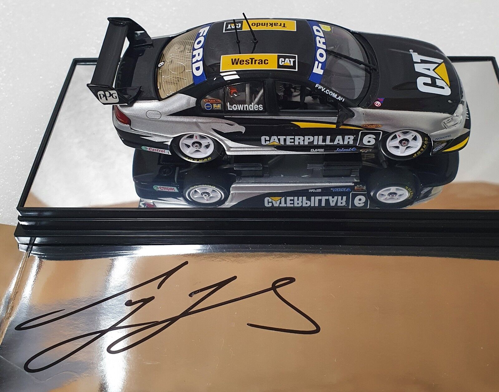 1/43 Classic Carlectables Craig Lowndes Falcon (SIGNED)