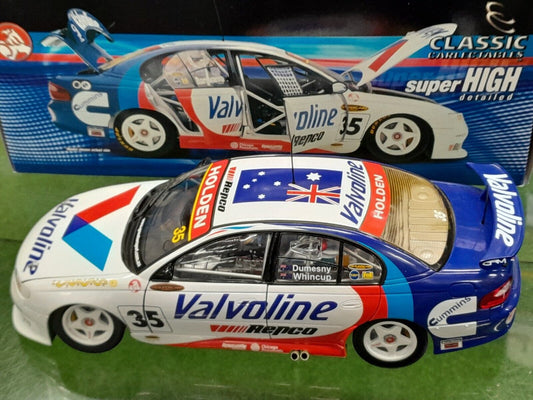 1/18 2002 Whincup Dumesny GRM Valvoline QLD 500 Debut Custom CODE 3