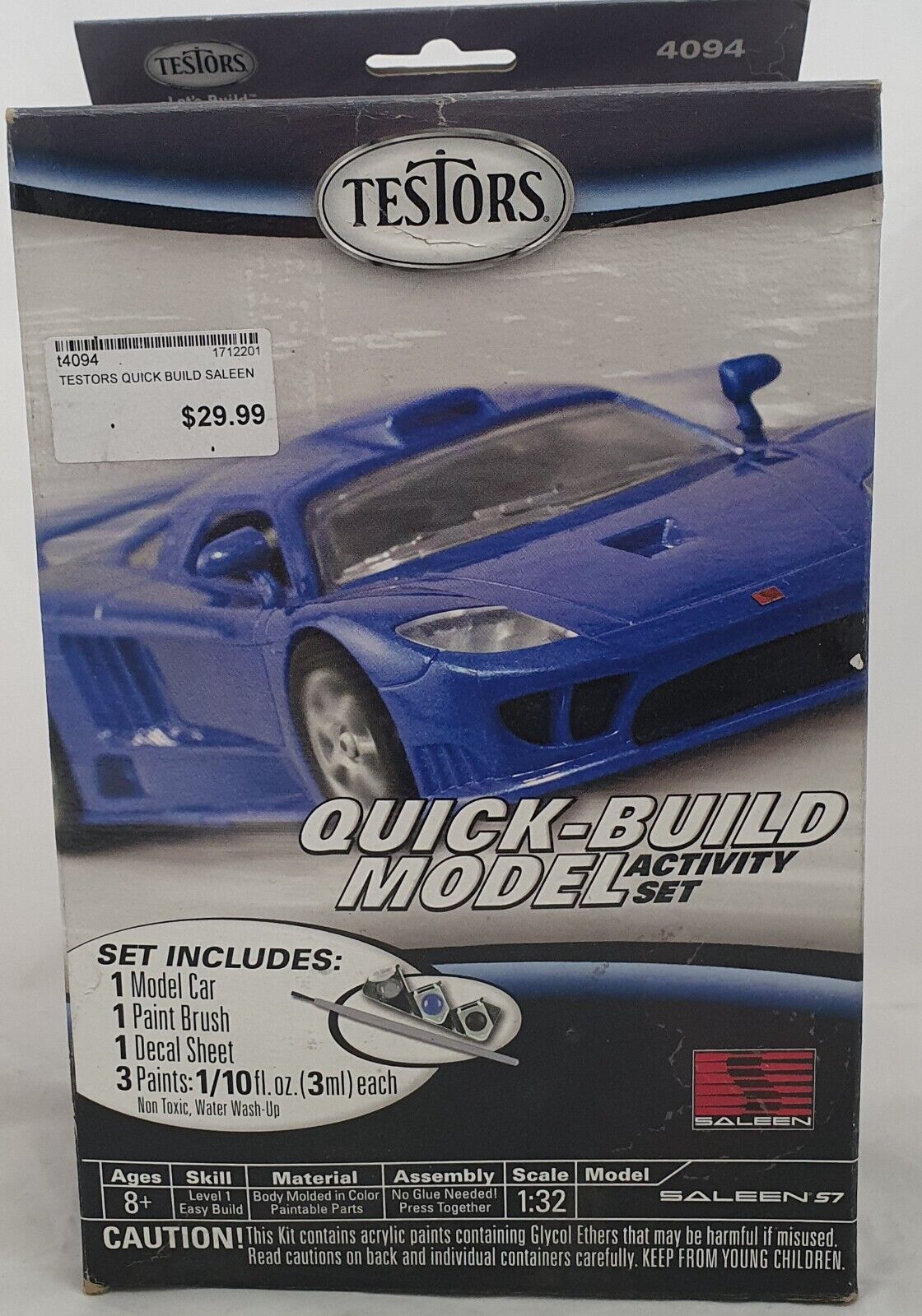 Testors Quick Build Saleen S7