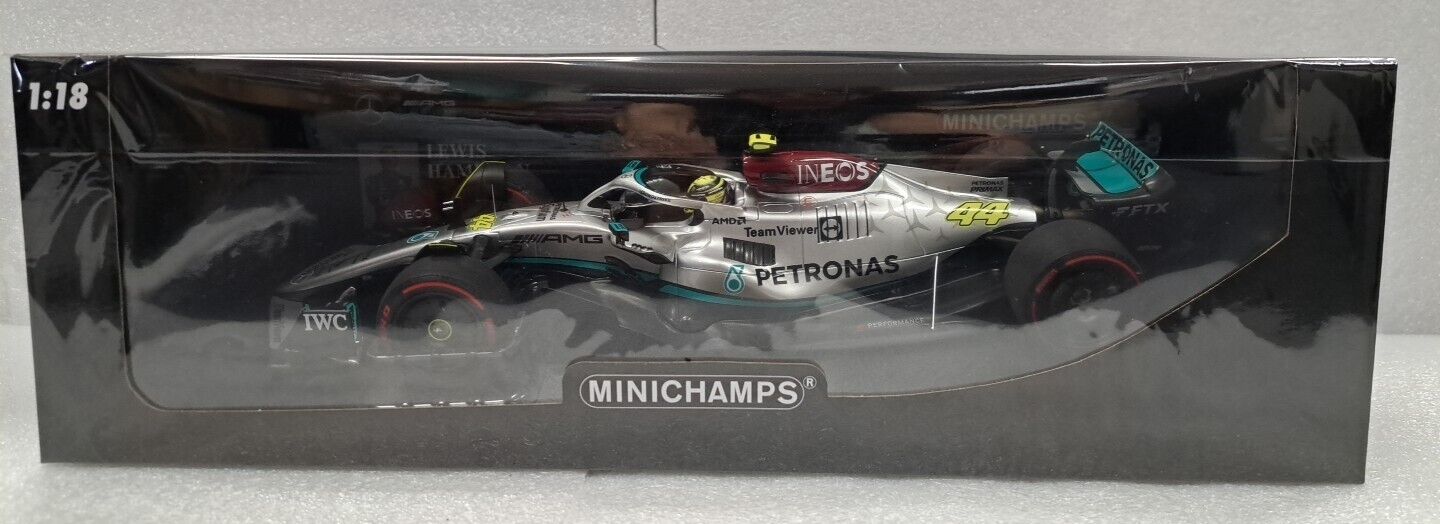 1/18 Mercedes-AMG Petronas F1 W13 E Performance HAMILTON Spanish GP 2022