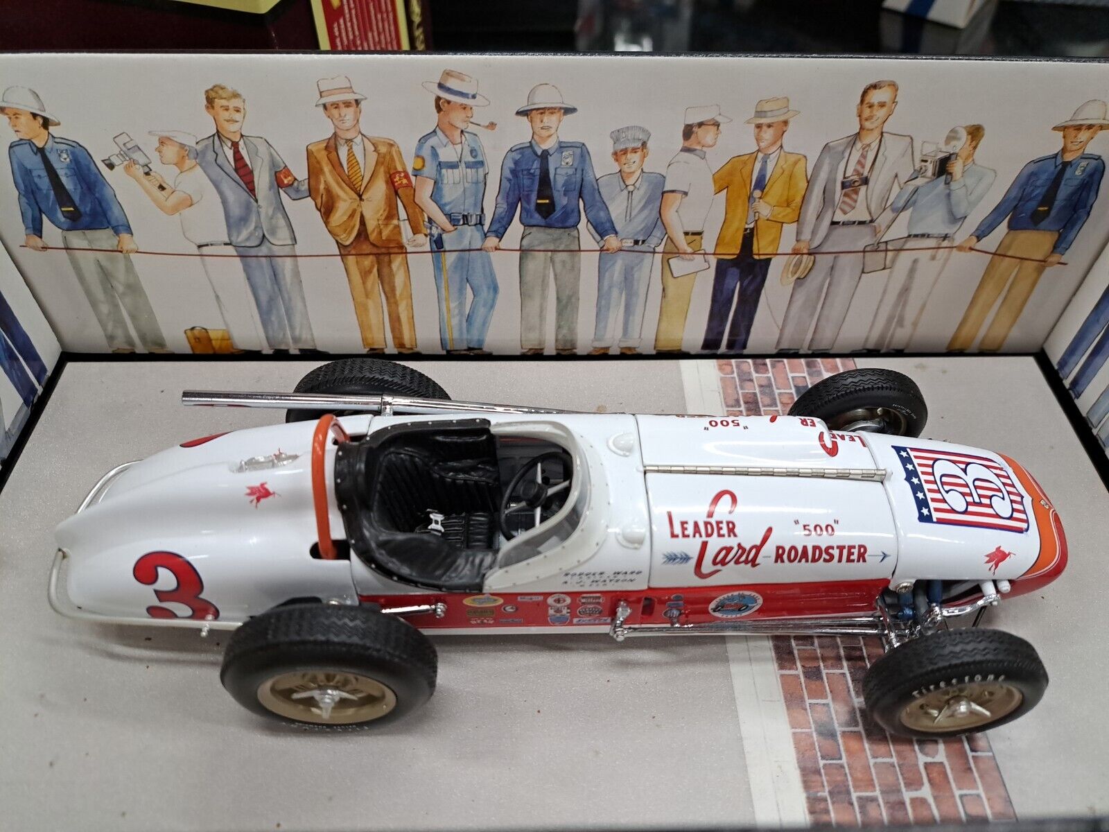 1/18 Carousel1 Watson Roadster 1962 Indianapolis 500 Winner #3 Rodger WARD #4404