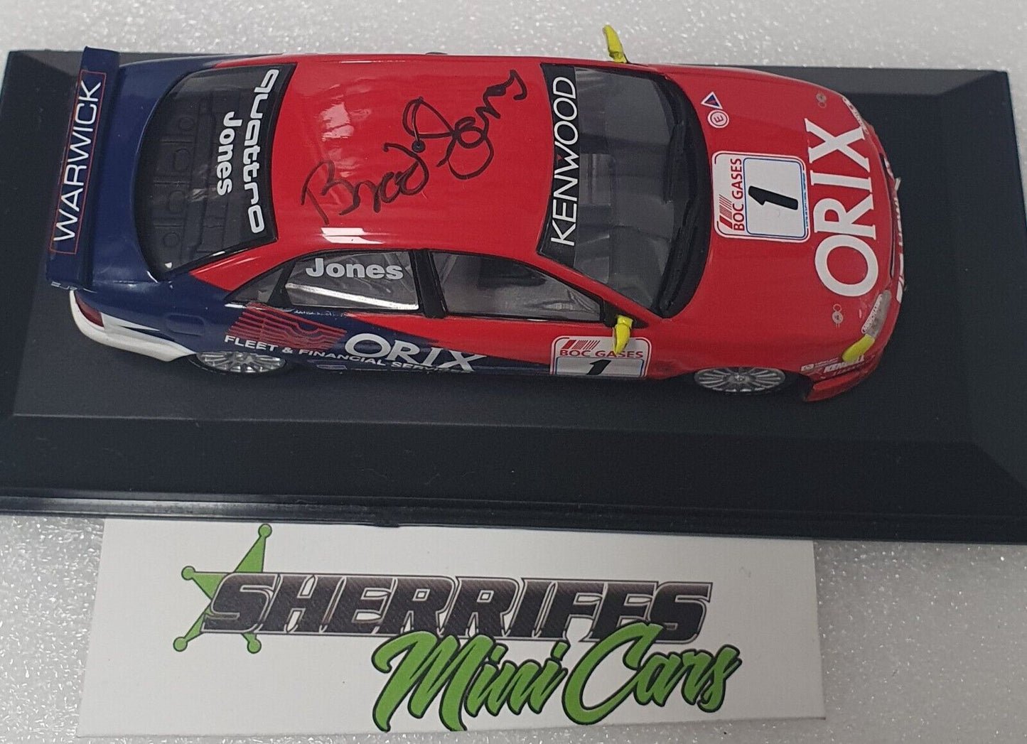 1/43 Minichamps Audi A4 Quattro Brad Jones (SIGNED)