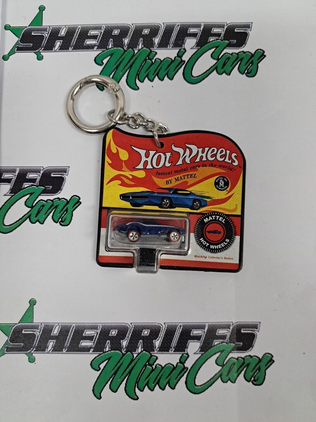 Hotwheels Keychain With Micro Car