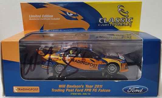 1/43 Classic Carlectables Will Davison Falcon (SIGNED)