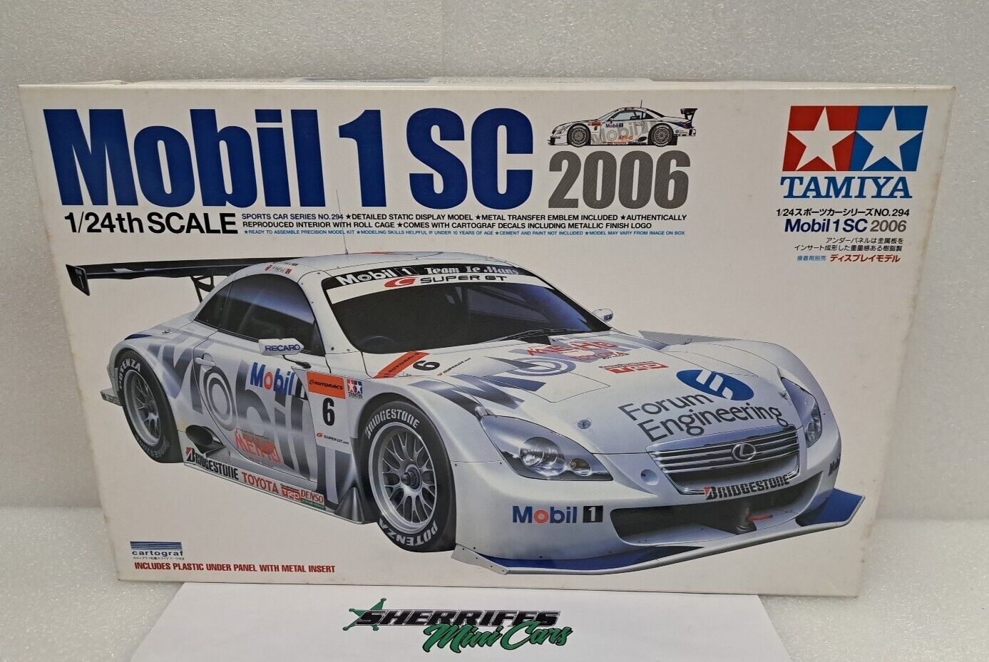 1/24 Mobil 1 SC 2006 #6 TAMIYA 24294 Model Kit SMC