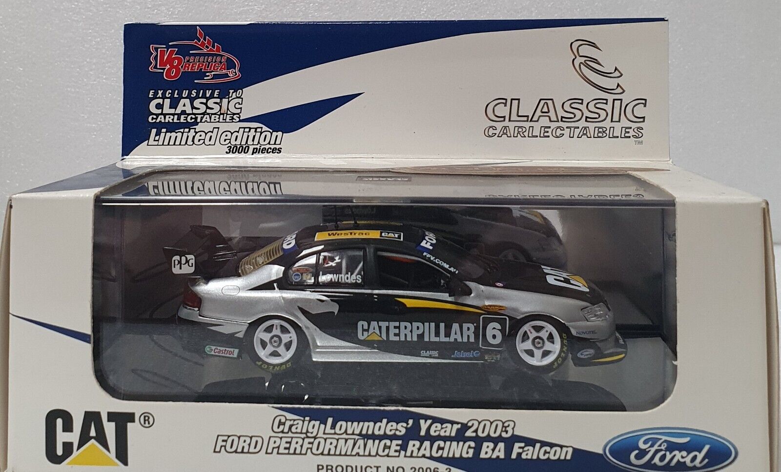 1/43 Classic Carlectables Craig Lowndes Falcon (SIGNED)