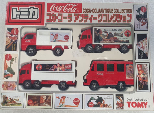 Tomica Coke 4 vehicle set.