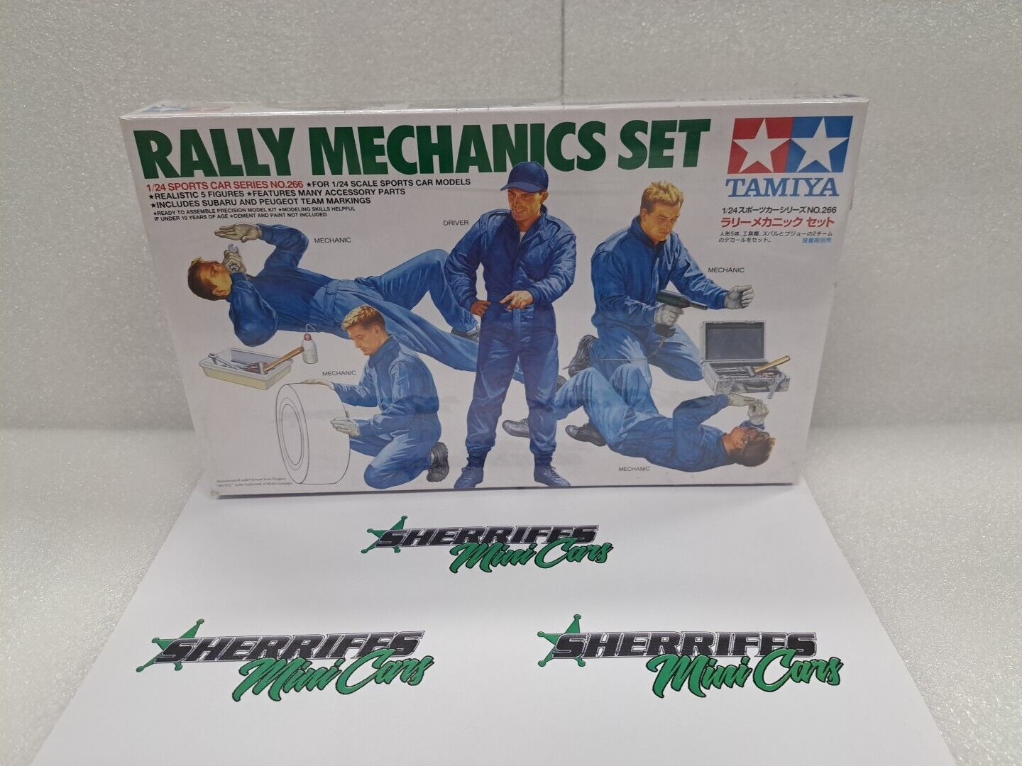 1/24 Rally Mechanic Set TAMIYA 24266 Figures SMC