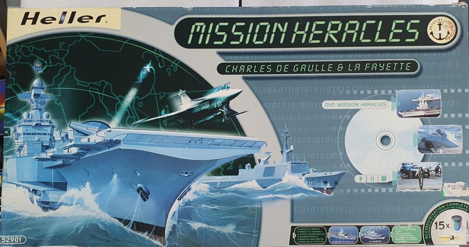 Heller 1/400 Mission Heracles set