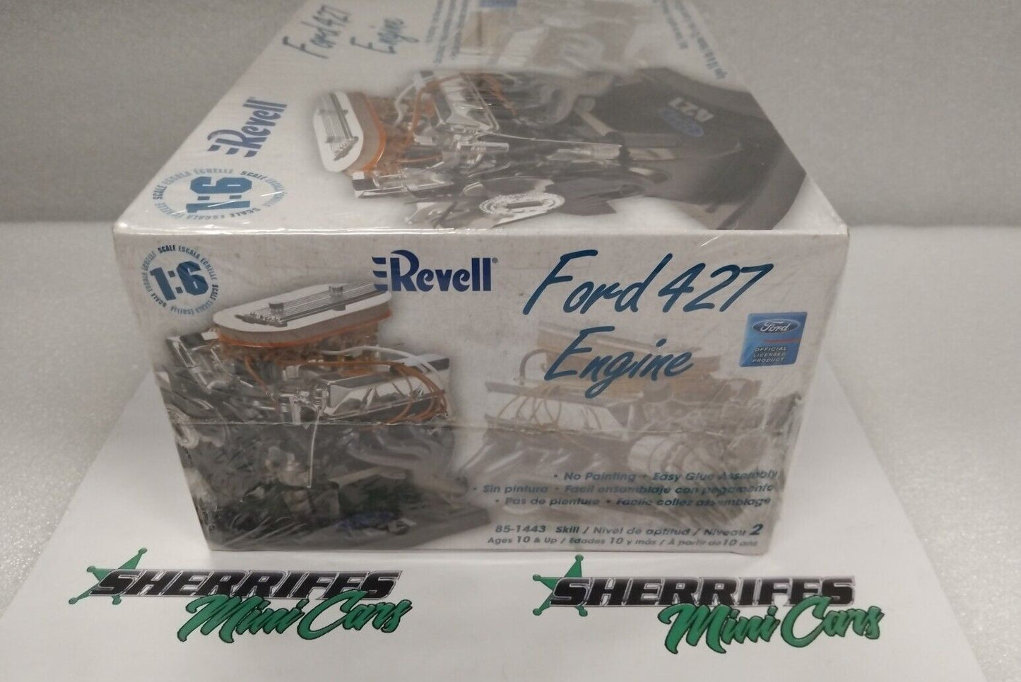 1/6 Revell Ford 427 Engine 85-1443 Model  Kit  SMC