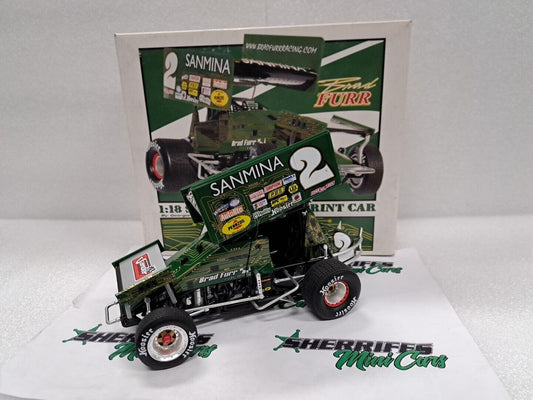 1/18 Brad FURR Racing SANMINA Diecast Sprint Car GMP