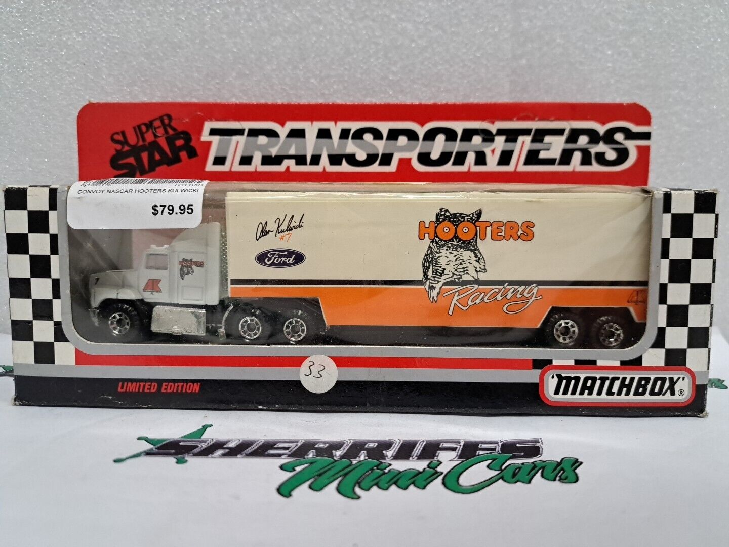 Super Star Transporters MATCHBOX HOOTERS Racing Team