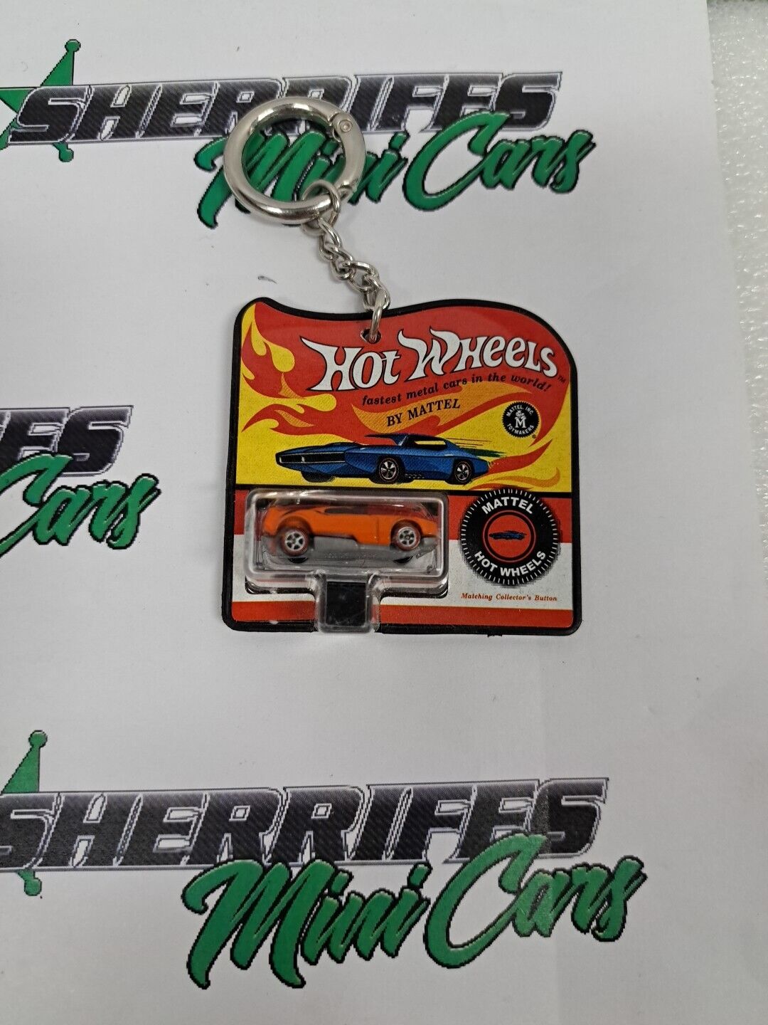 Hotwheels Keychain With Micro Car