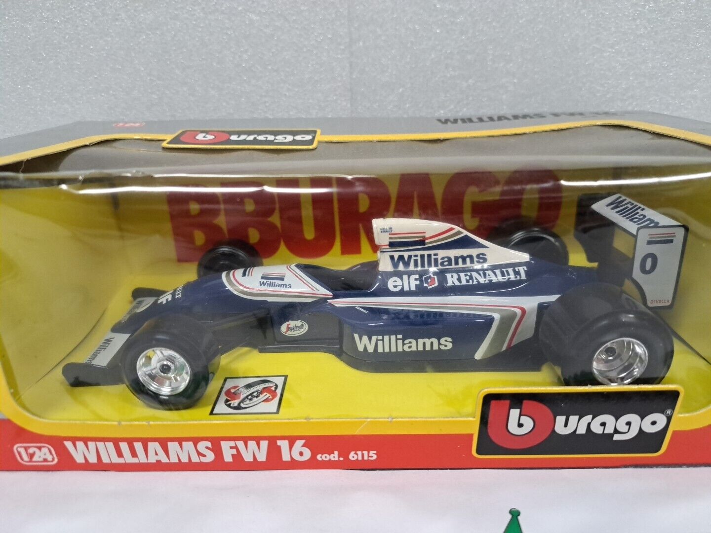 1/24 Burago Williams FW16 6115 SMC