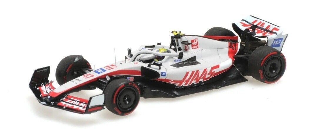 1/43 2022 Mick Schumacher Haas Bahrain GP Minichamps