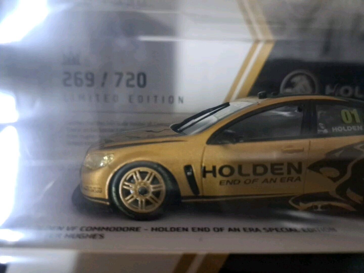 1/43 Holden End Of An Era Livery 1960-2022 AUTHENTIC Designed By HUGHES