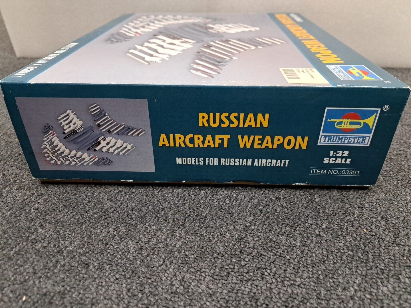 1/32 TRUMPETER RUSSIAN AIRCRAFT WEAPON SET MODEL KIT #03301 FOR RUSSIAN AIRCRAFT