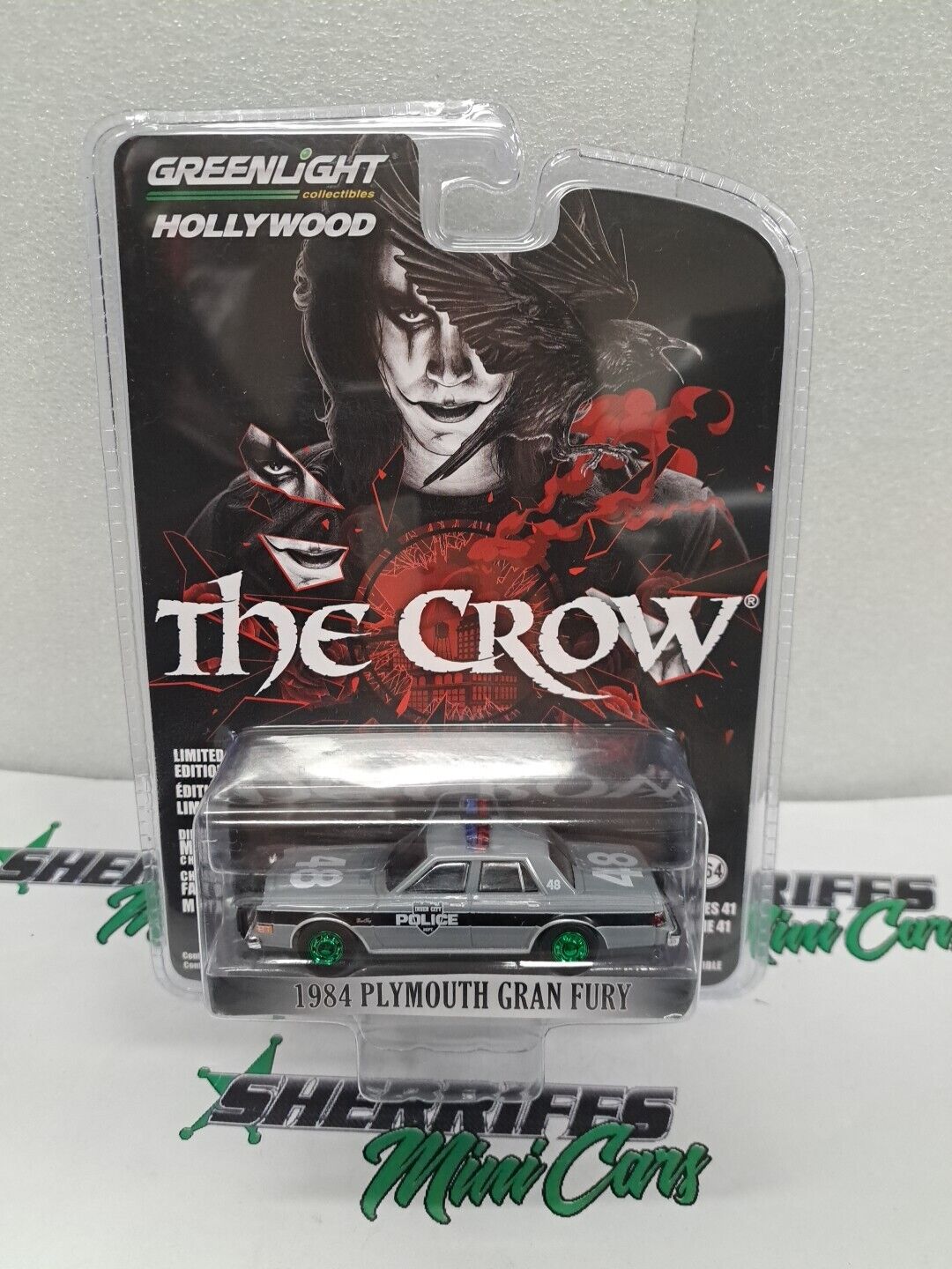 1/64 Greenlight CHASE 1984 Plymouth Gran Fury THE CROW