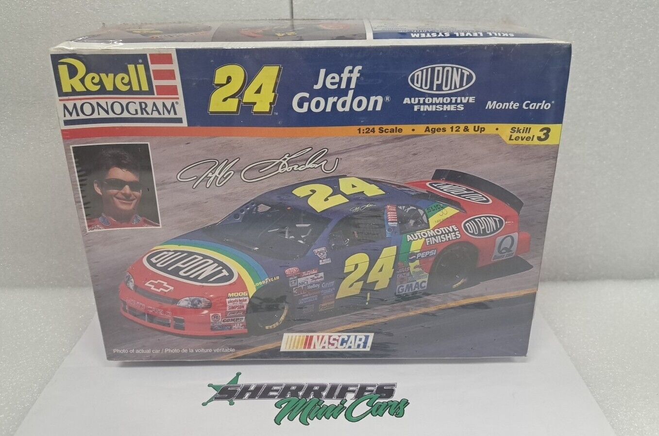 1/24 NASCAR #24 Dupont Gordon REVELL 85-2476 Model Kit SMC