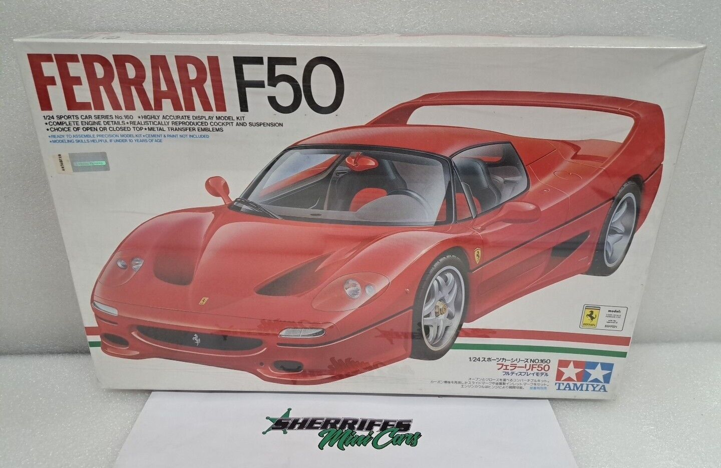 1/24 Ferrari F50 TAMIYA 24160 Model Kit SMC