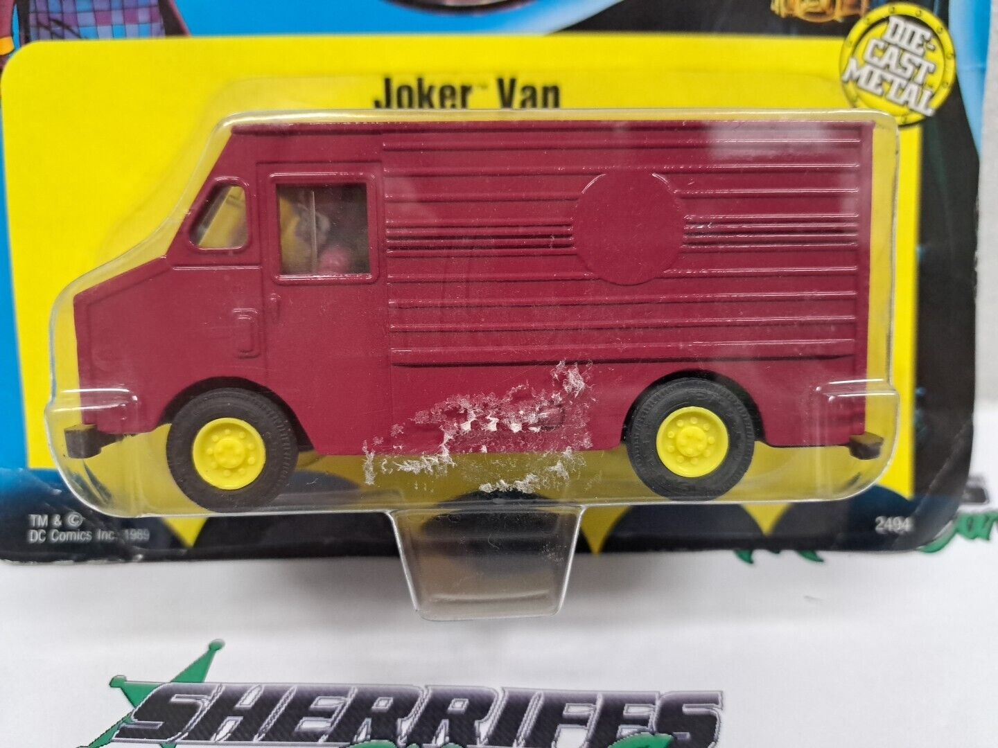 1/43 ERTL BATMAN joker Van *NO STICKER*